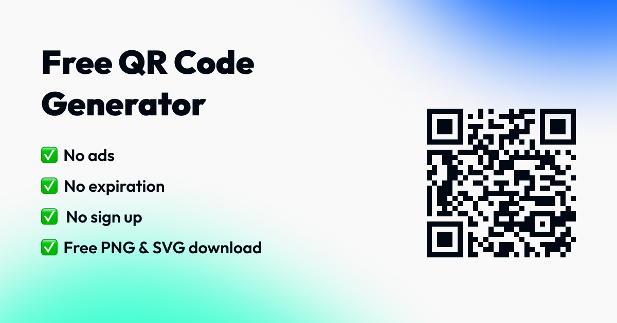 qr code generator free unlimited time